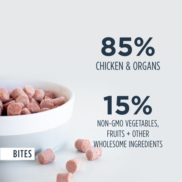 Instinct Raw Frozen Beef Bites Dog Food - High Protein, Grain-Free