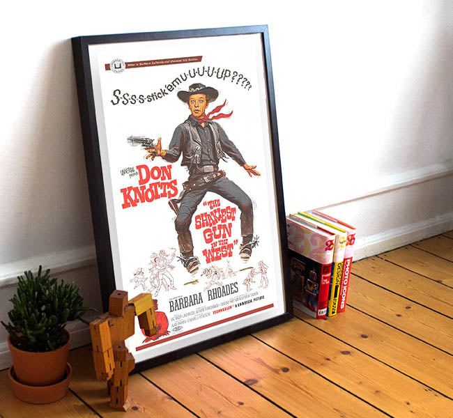 Shakiest Gun In The West - 11 x 17 Movie Poster