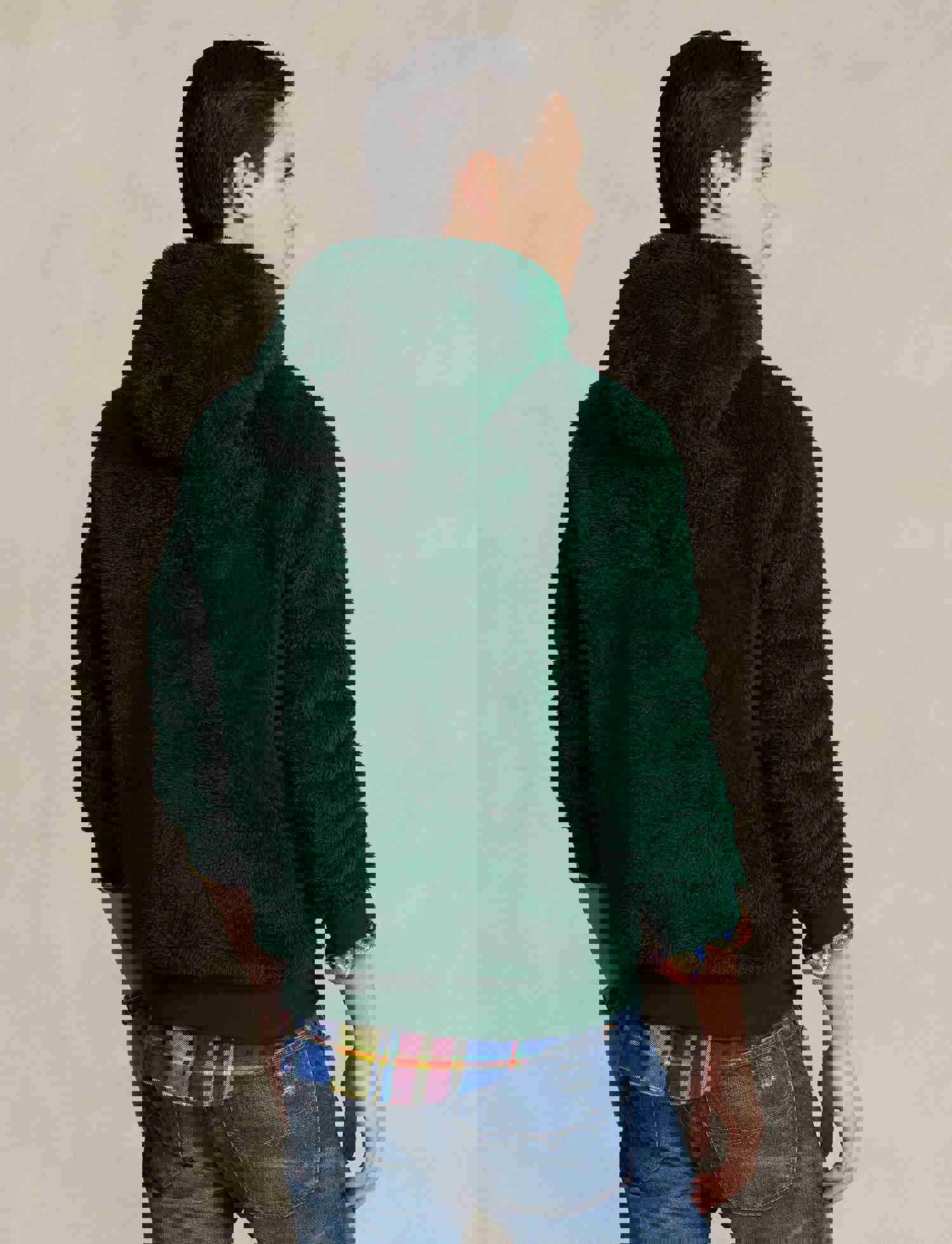 Polo Ralph Lauren Hi Pile Hoodie - Green