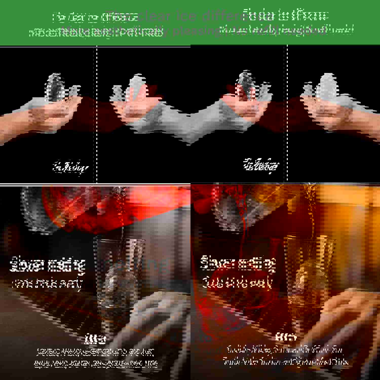 Antarctic Clear Ice Maker (Sphere & Cube)