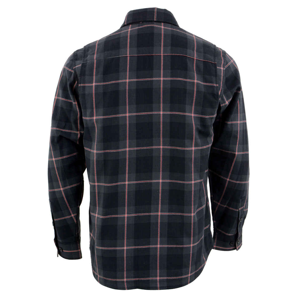 NexGen Heat NXM1602SET Riffraff Heated Flannel Shirt for Men with Rechargeable Battery