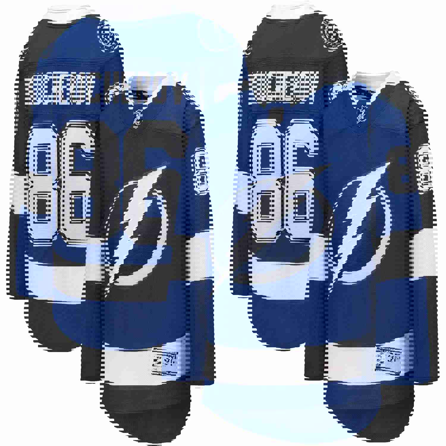 Nikita Kucherov Tampa Bay Lightning Youth Home Premier Player Jersey - Blue