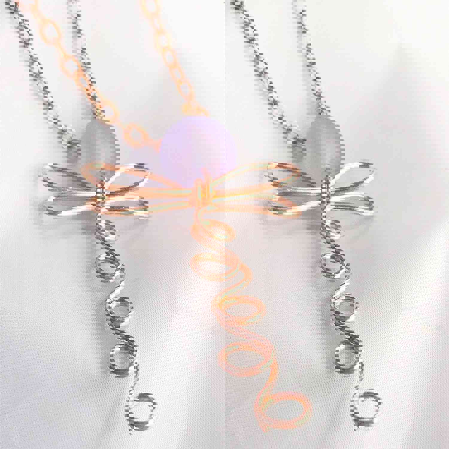 Personalized Dragonfly Necklace - Spiritual Gift for Women, Nature-Inspired Pendant