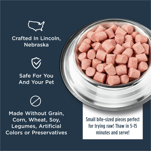 Instinct Raw Frozen Beef Bites Dog Food - High Protein, Grain-Free