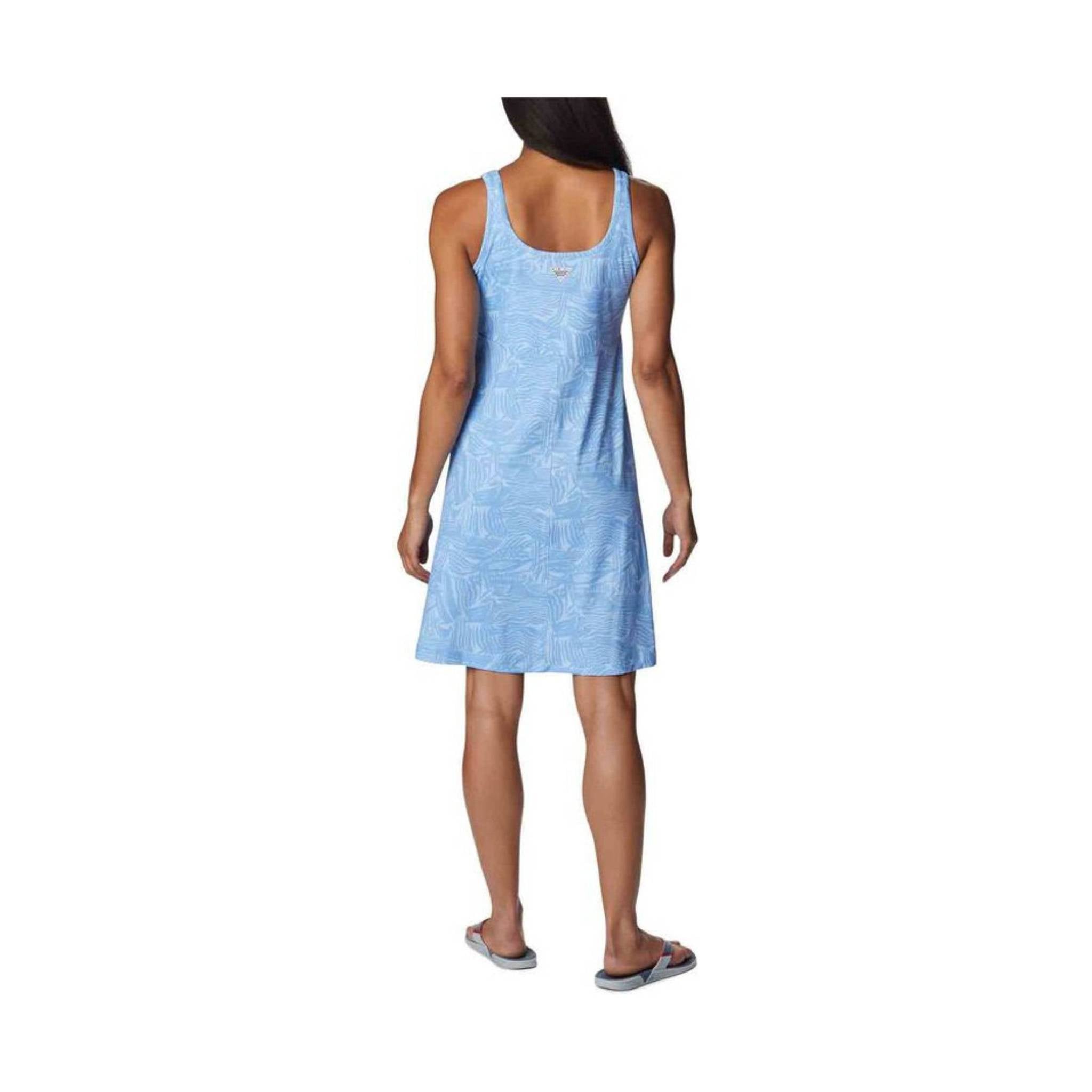 Columbia Women's PFG Freezer III Dress - Agate Blue Sailstream