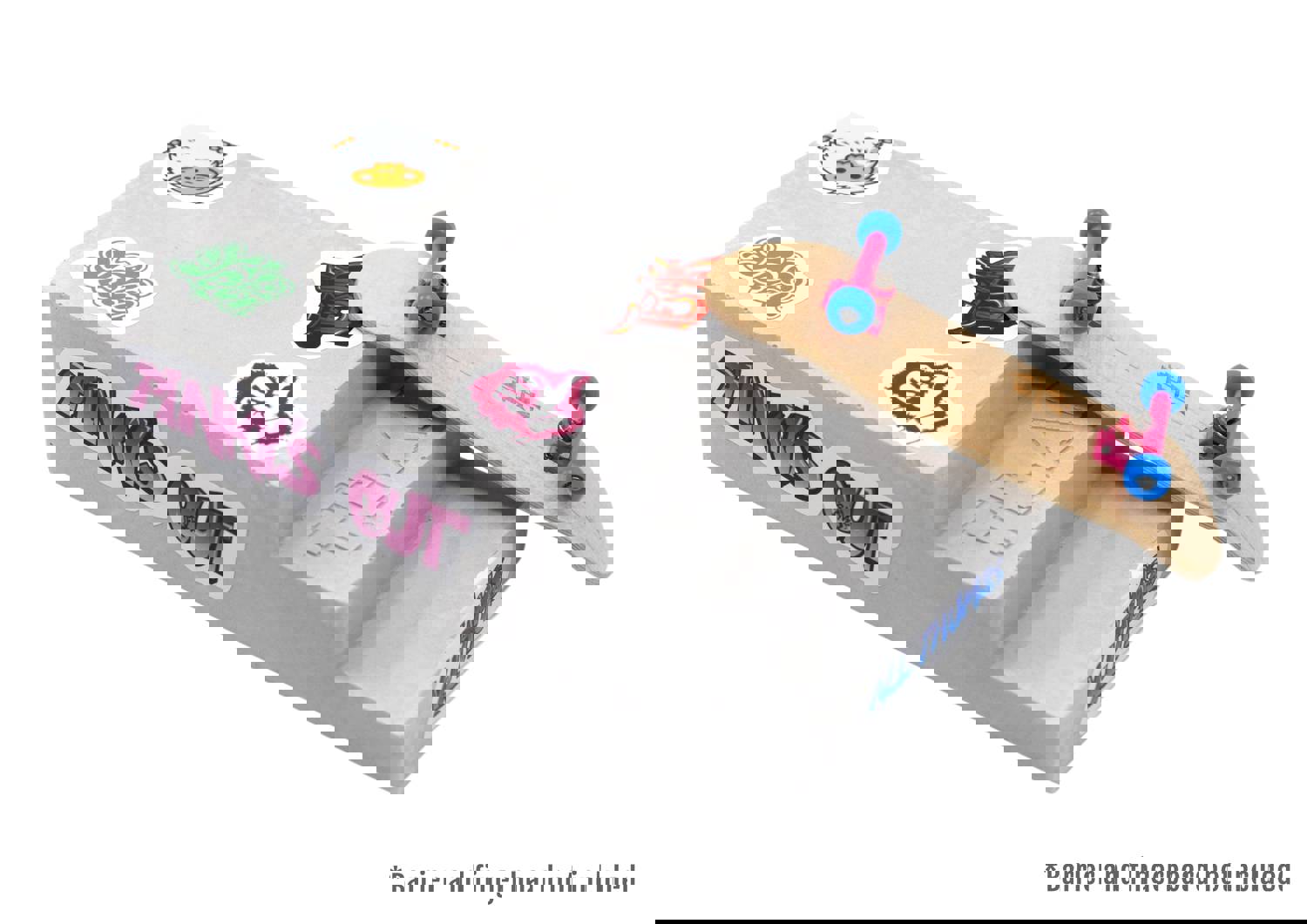 Teak Graffiti & Tags Die Cut Sticker Sheet - 17 Peel & Stick Decals 5x5.5