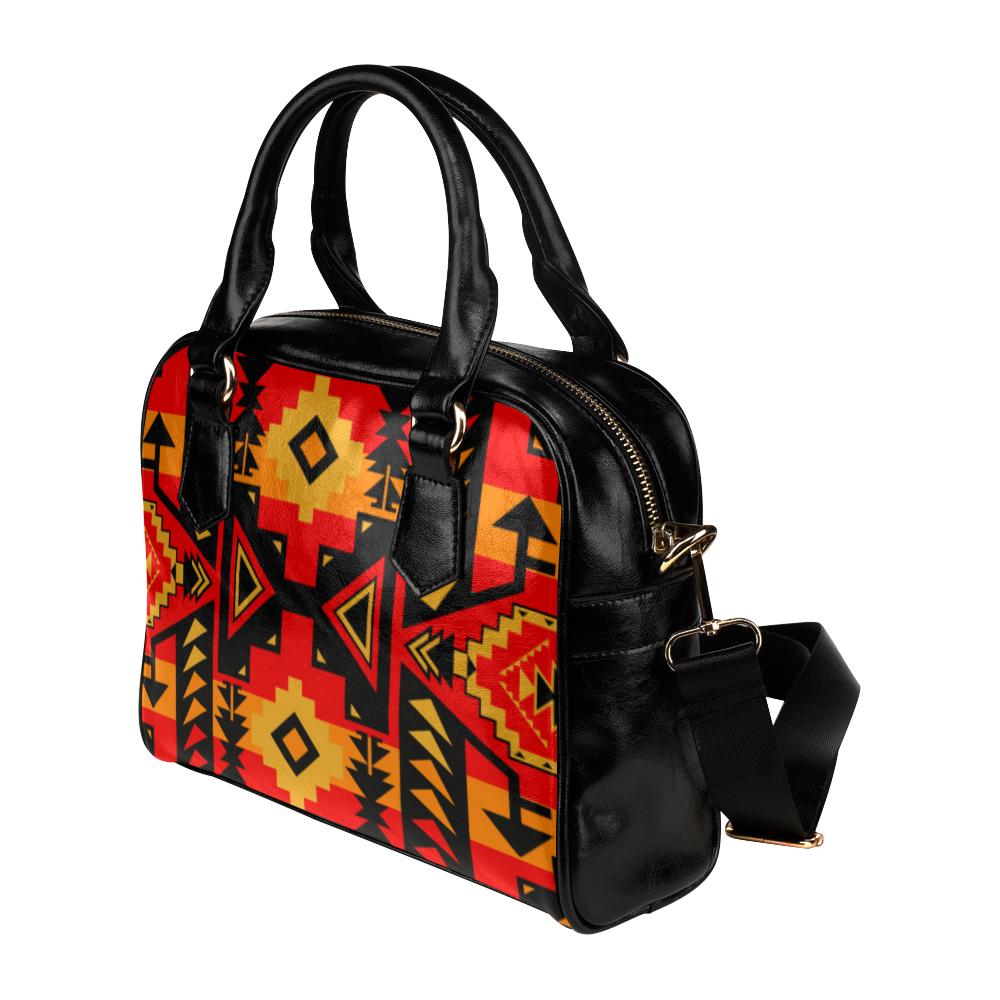 Chiefs Mountain Fire Shoulder Handbag