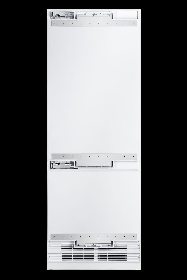 Hallman 30 Built-In Refrigerator with Interior Filtered Water Dispenser and Bottom Freezer