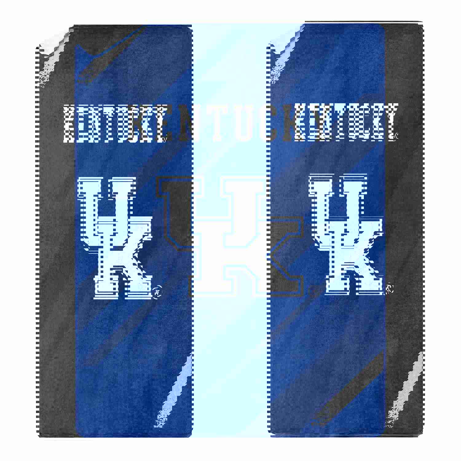 Northwest NCAA Kentucky Wildcats Silk Touch Sherpa Throw Blanket, 60X80