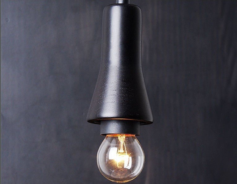 MIRODEMI® Retro Pendant Lamp - Smoky Gray Glass for Dining Room & Kitchen