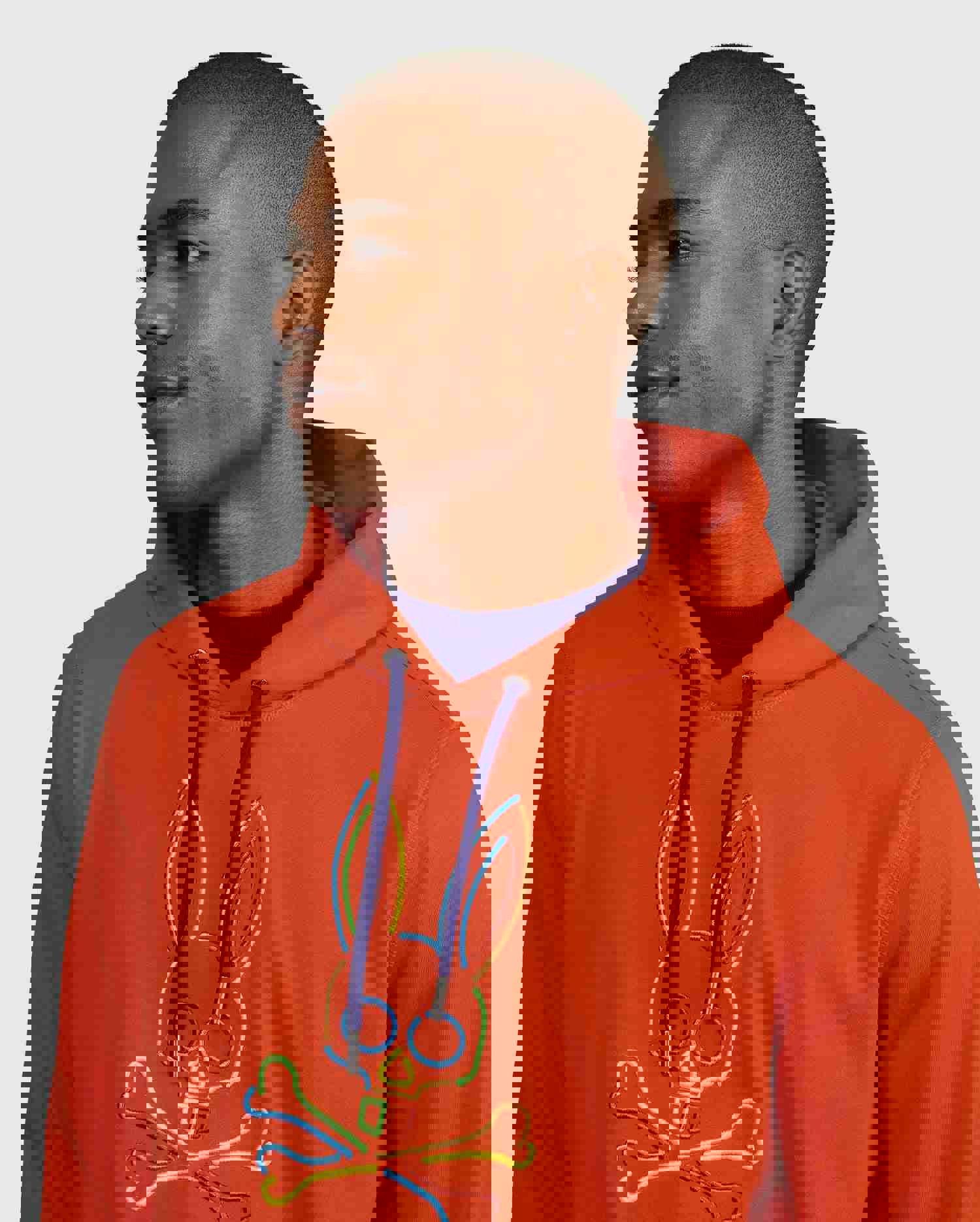 Psycho Bunny Hoodie - Barbon Neon Glow