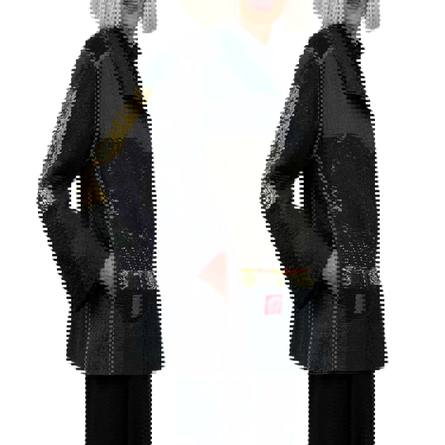 Reversible Vintage Kantha Short Jacket