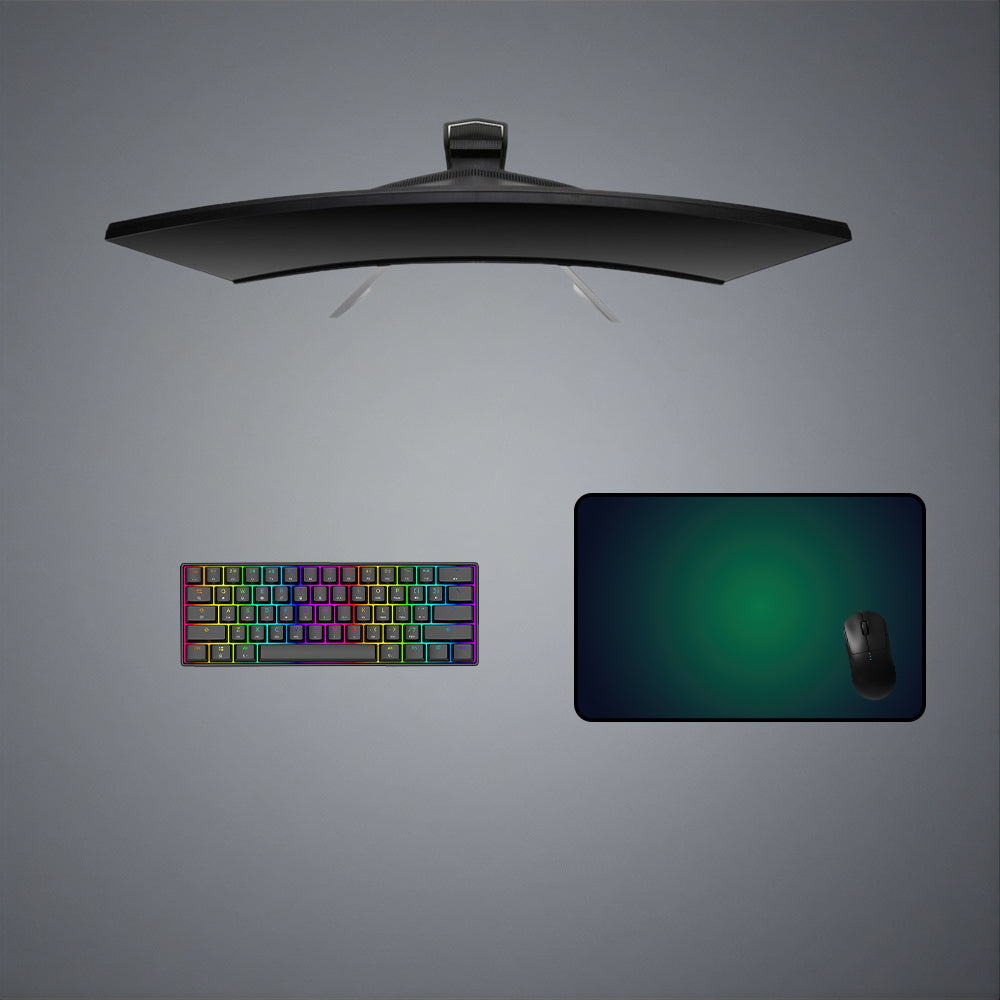 Dark Green Dots Design Gaming Mouse Pad - M-XXL Size, Non-Slip & Durable