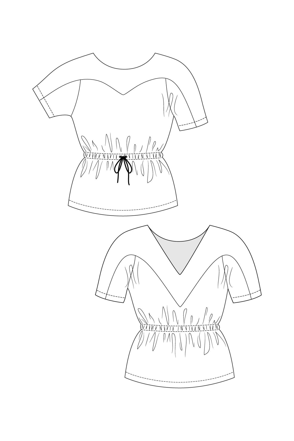 Named Clothing, Valo Dress or Top, Digital PDF Pattern