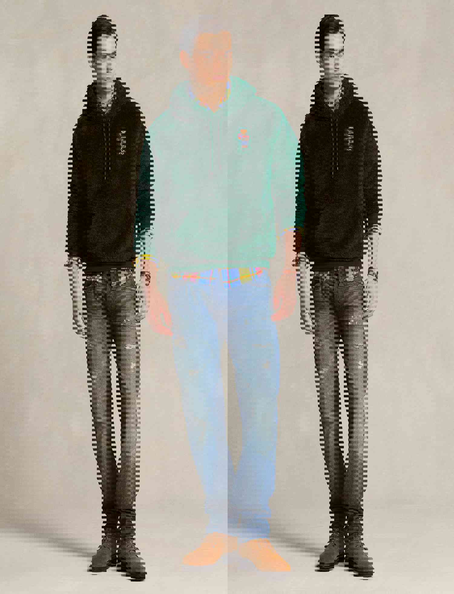 Polo Ralph Lauren Hi Pile Hoodie - Green