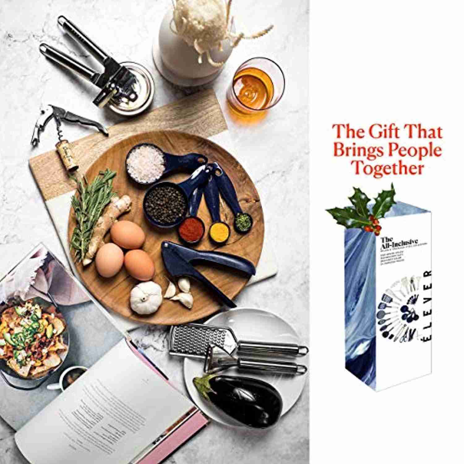 26-Piece Kitchen Utensil Set - Stainless Steel Cooking Tools for Nonstick Cookware