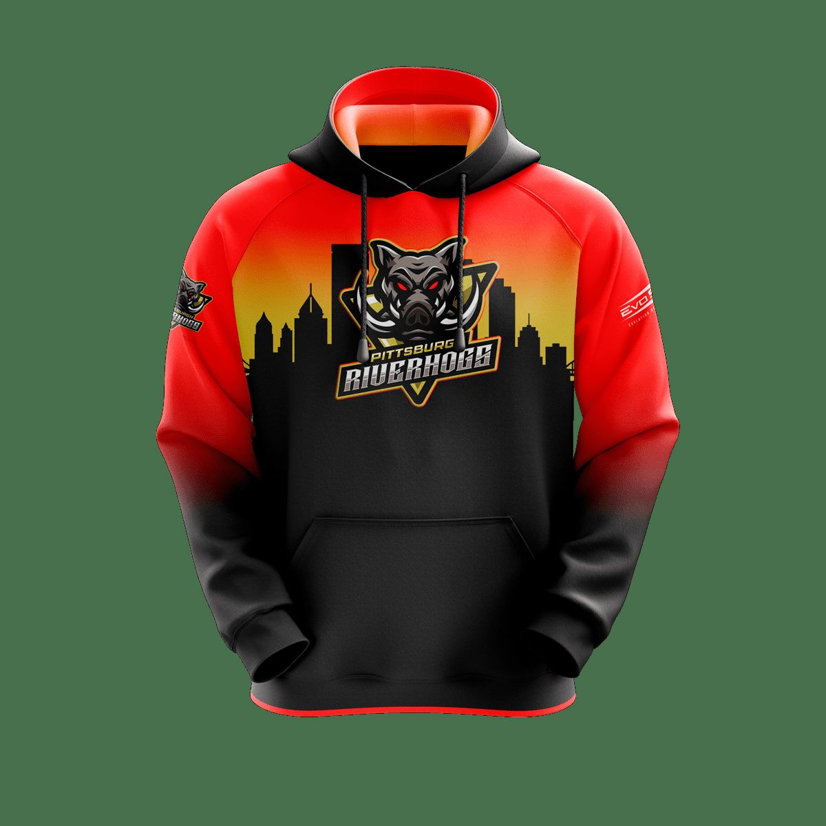 Pittsburgh Riverhogs Pro Hoodie - Premium Performance Wear