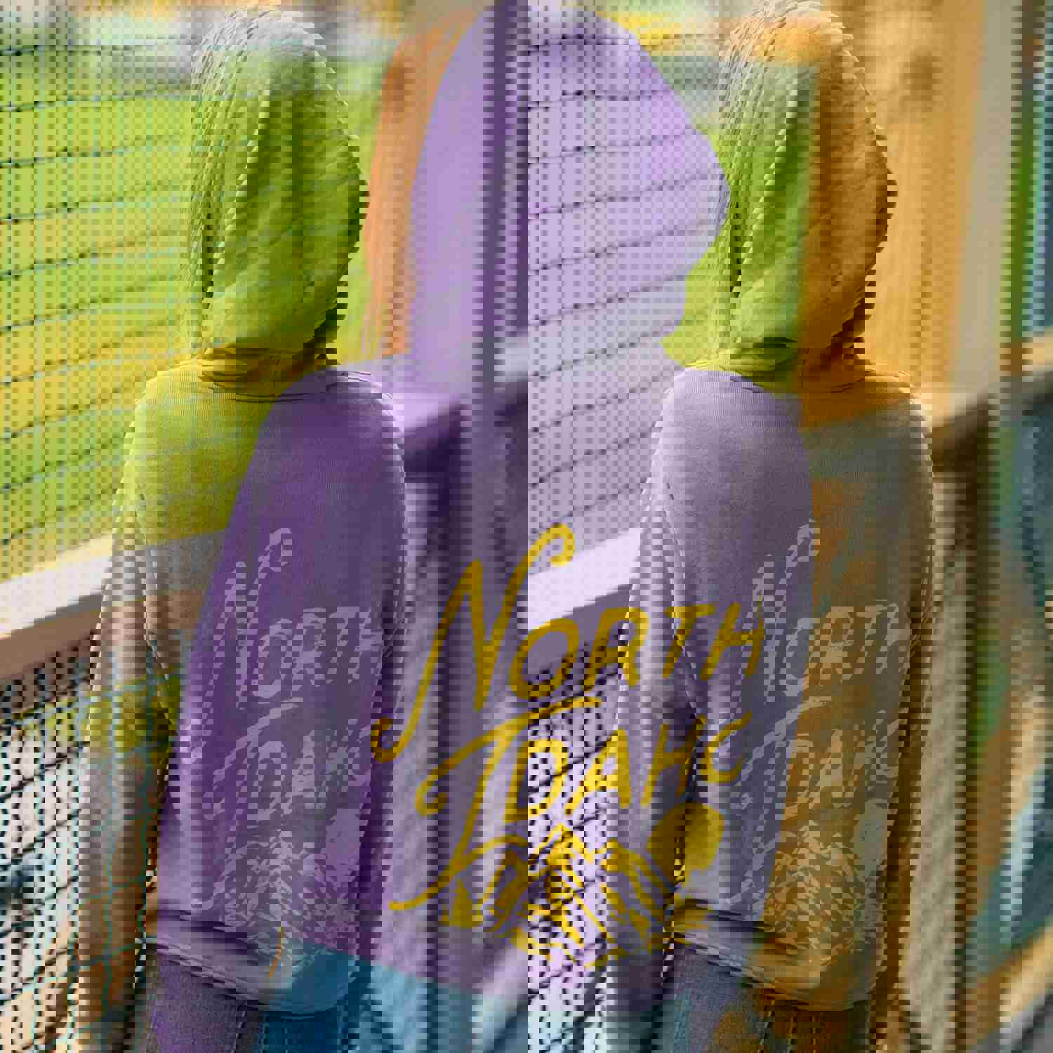 Dark Lavender NORTH IDAHO Wilderness Hoodie