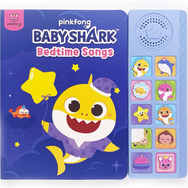 Pinkfong Baby Shark Bedtime Songs Sound Book