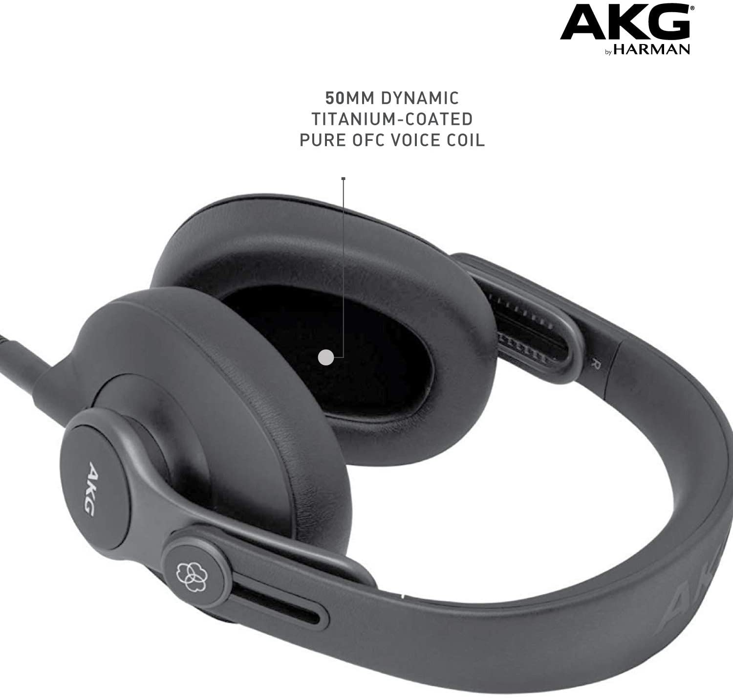 AKG K371 Over-Ear Closed-Back Foldable Studio Headphones