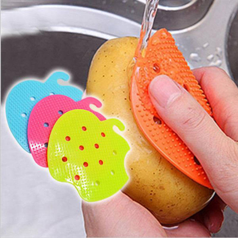 2016 Multi-functional Fruit Vegetable Brush - Easy Cleaning Kitchen Tool