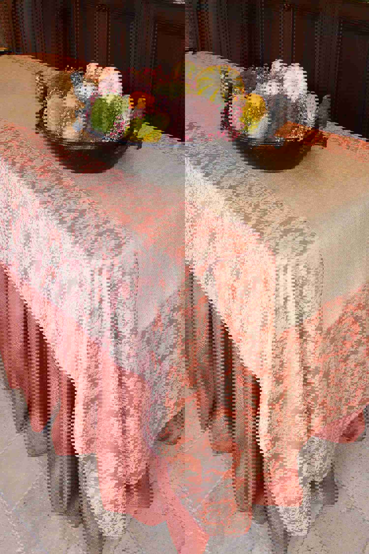 Natural 13 x 72 Havana Table Runner with Square Ends