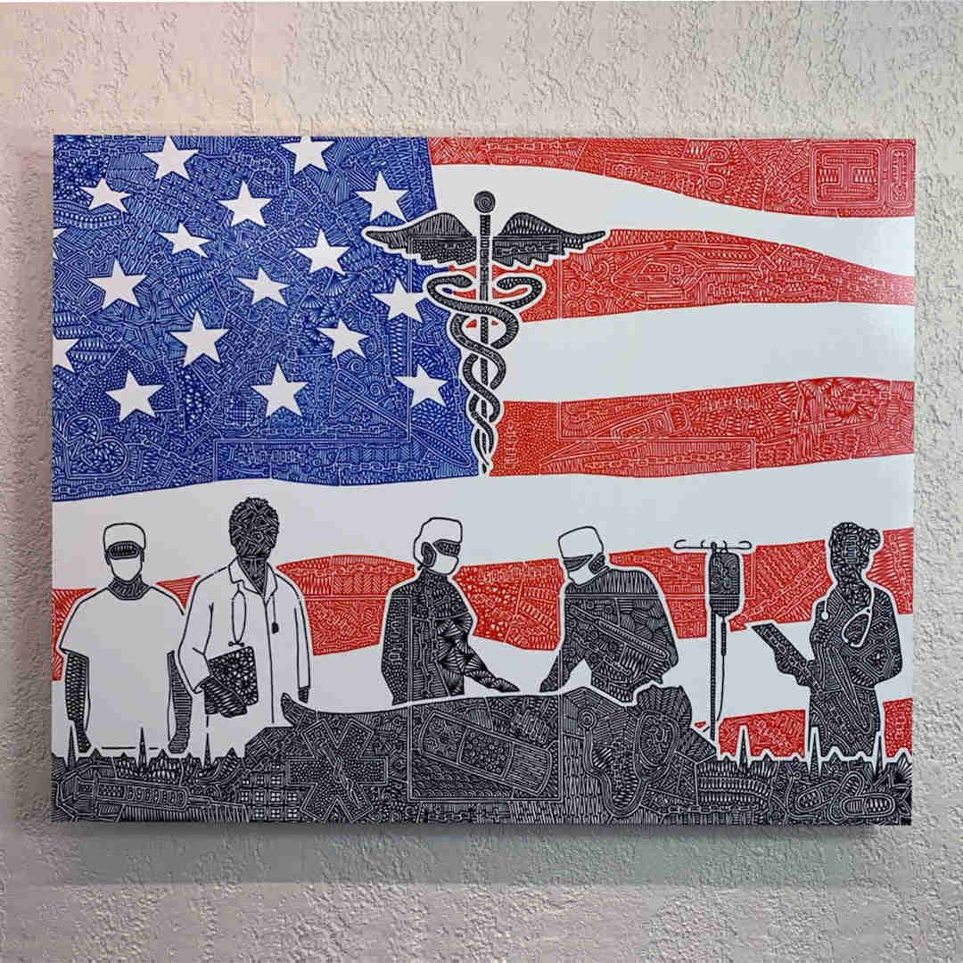 Art Print - Healthcare Heroes