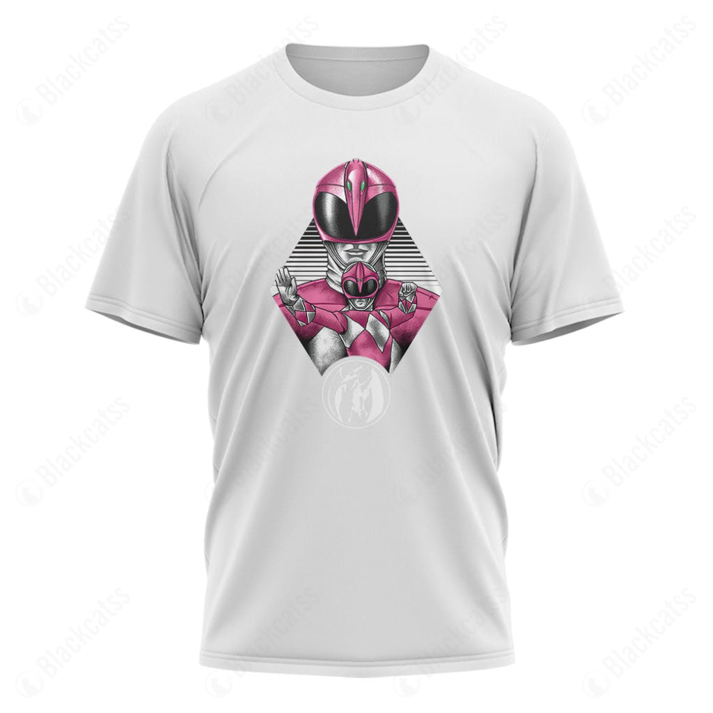 The Pink Ranger Custom Graphic Apparel - Unisex Classic Fit T-Shirt