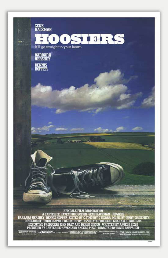 Hoosiers - 11 x 17 Movie Poster (1987 Reprint)