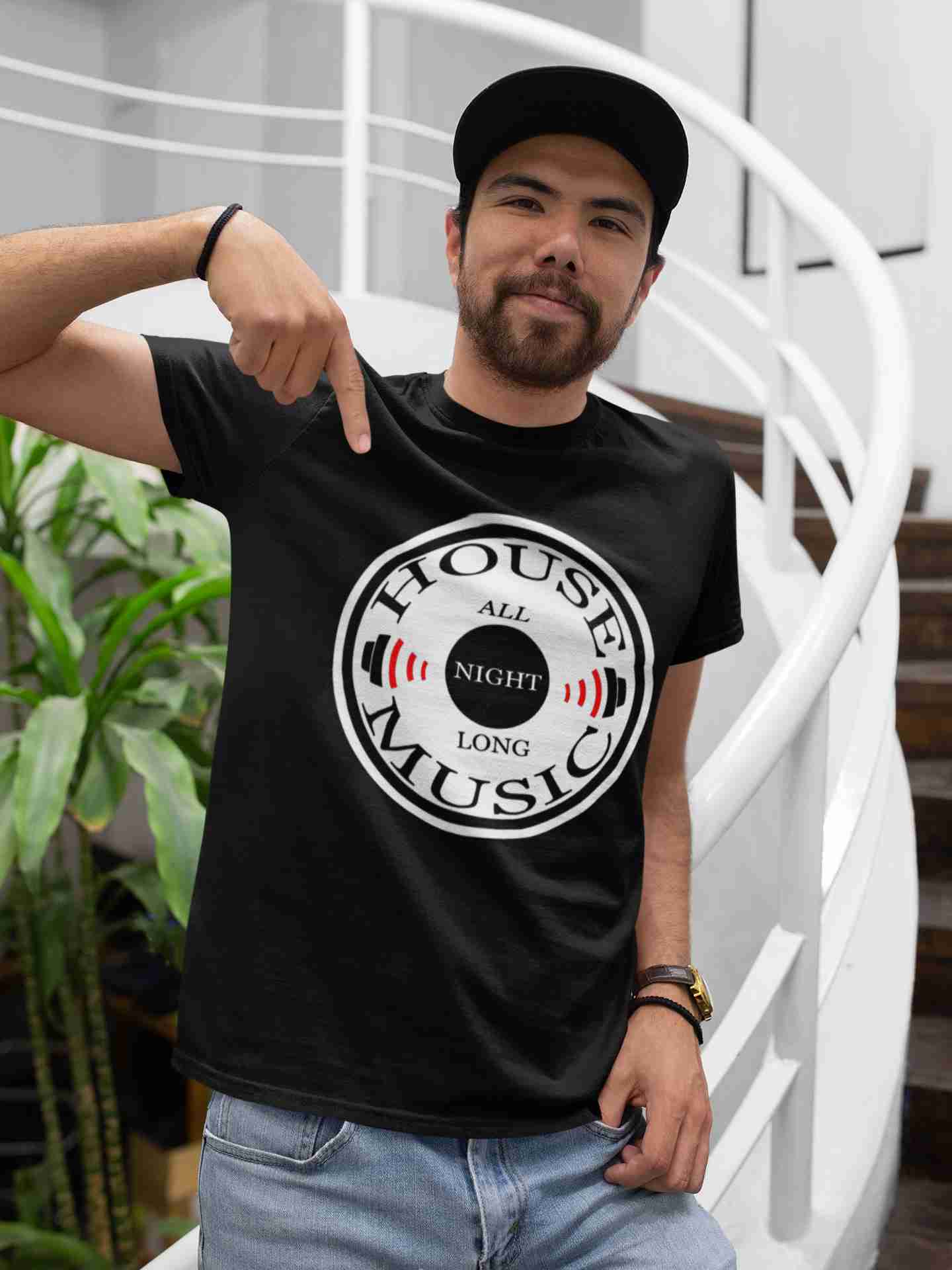 House Music All Night Long Shirt for Men and Women
