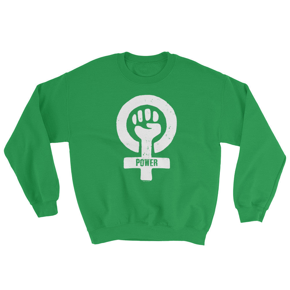 Feminist Power Unisex Crew Neck Sweatshirt