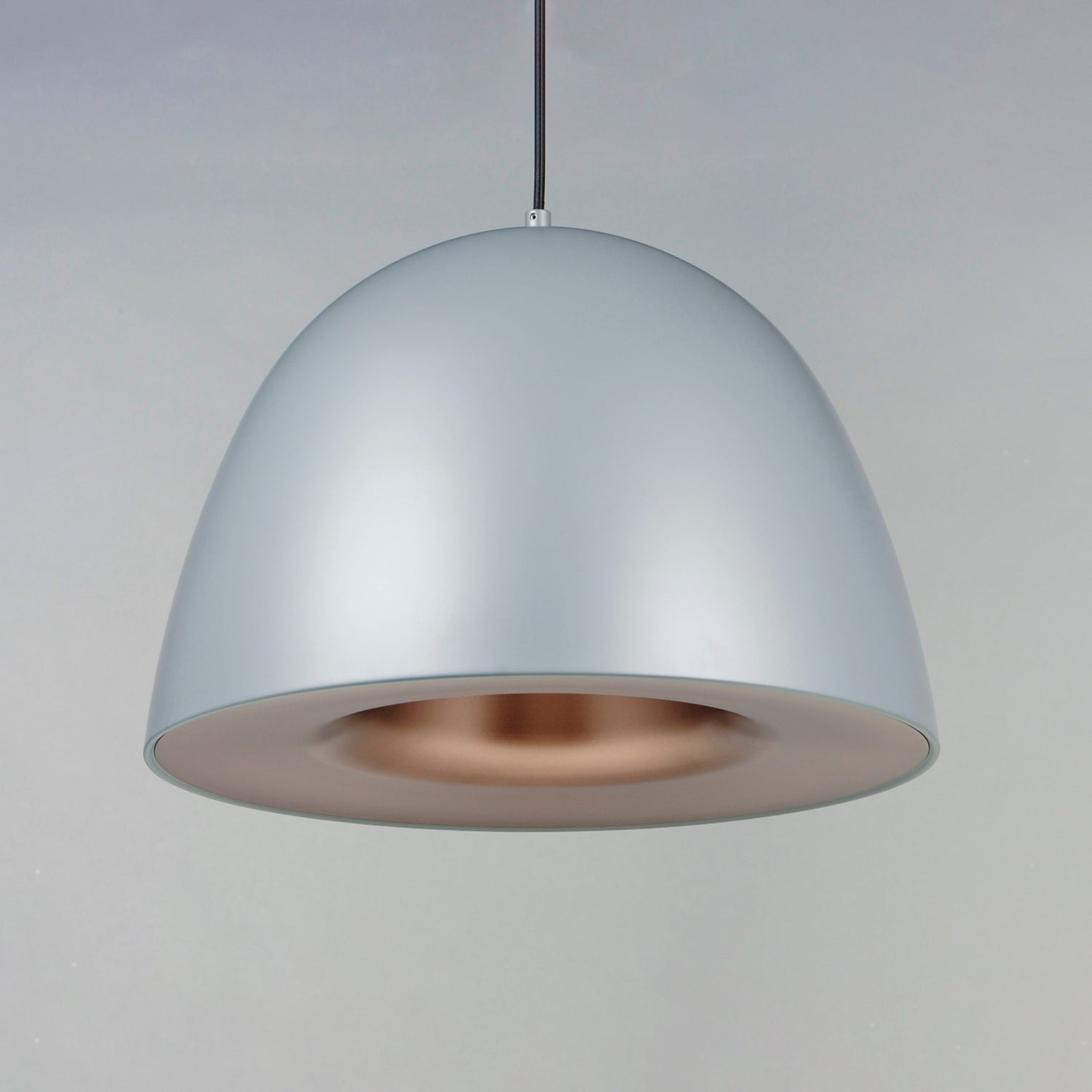 ET2 E24916-DGCOF Fungo LED Pendant in Dark Grey / Coffee