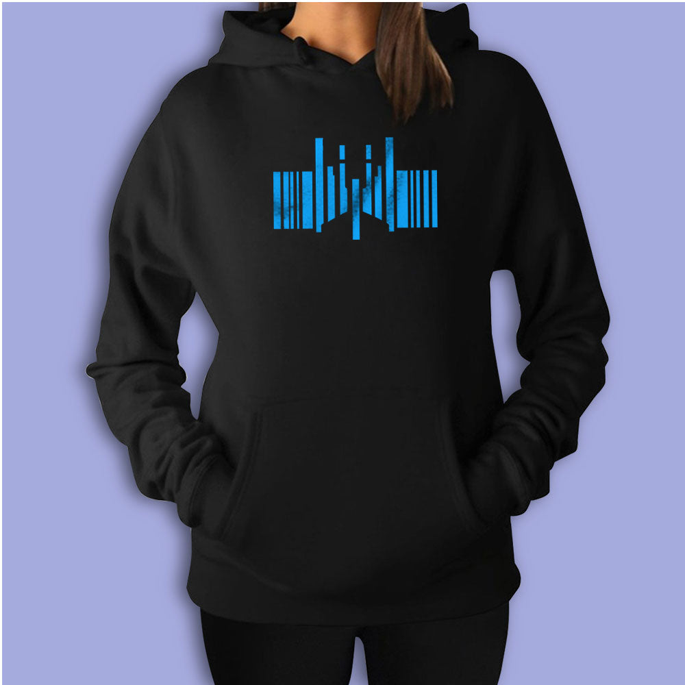 Kamen Rider Decade Kamen Rider Diend Logo Barcode Women's Hoodie