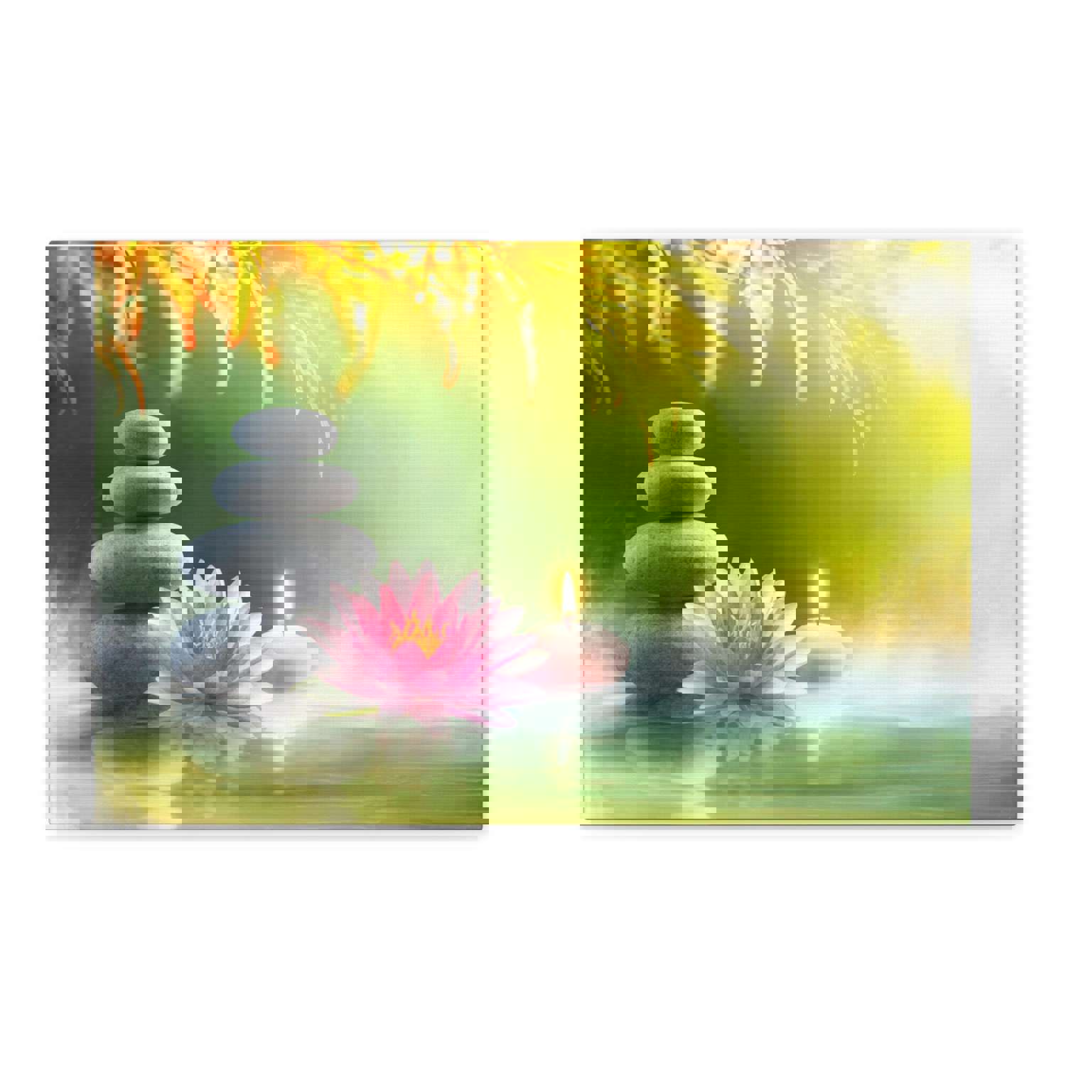 Forest Floral Nature Photography Canvas Wall Art for Home Decor