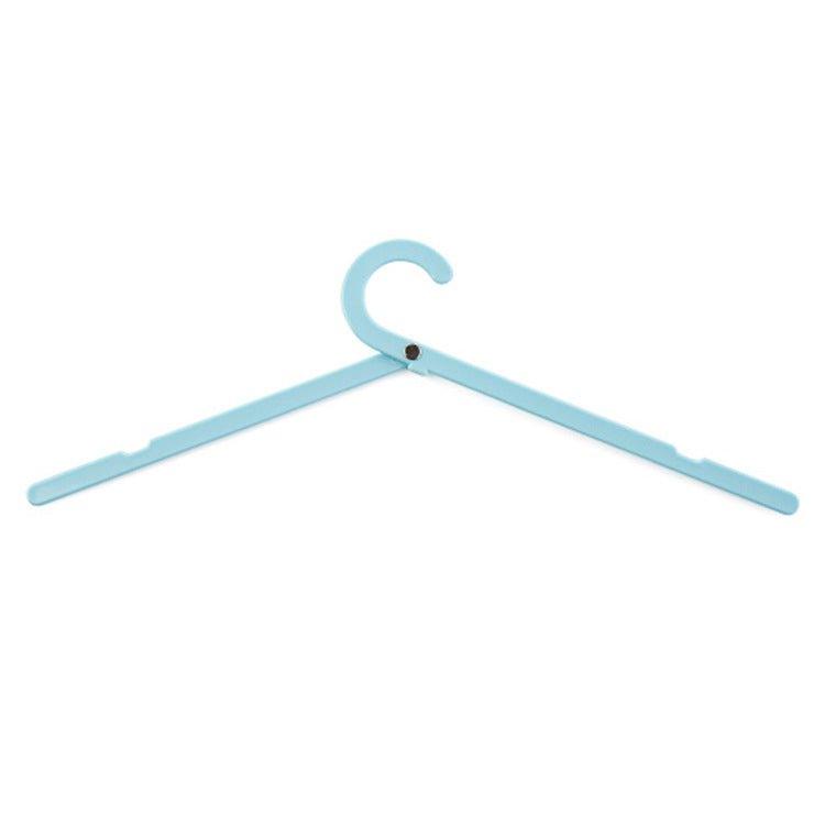 Candy Color Crutch Travel Folding Hanger - Compact & Durable