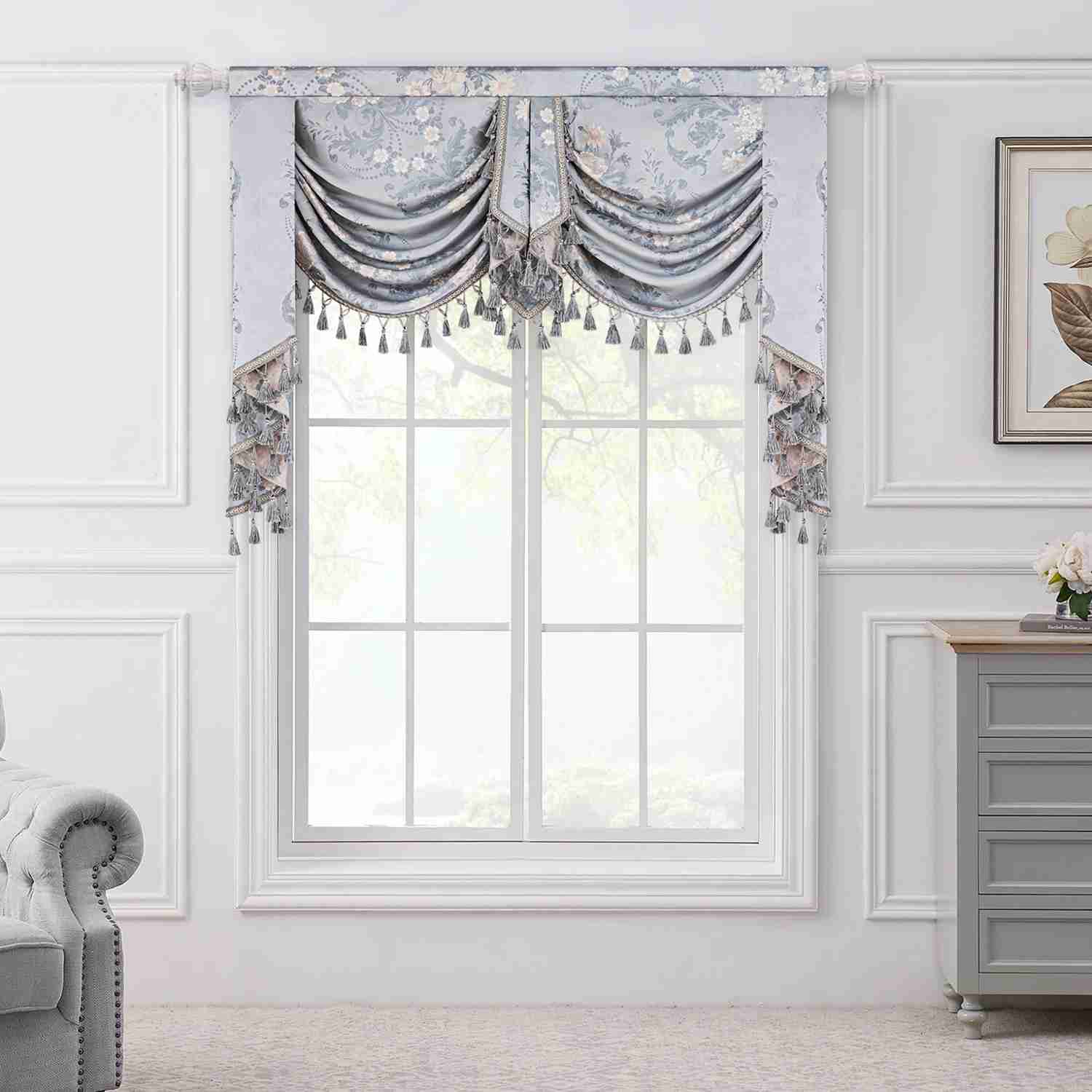 Provence Swag Valance - Elegant Window Decor