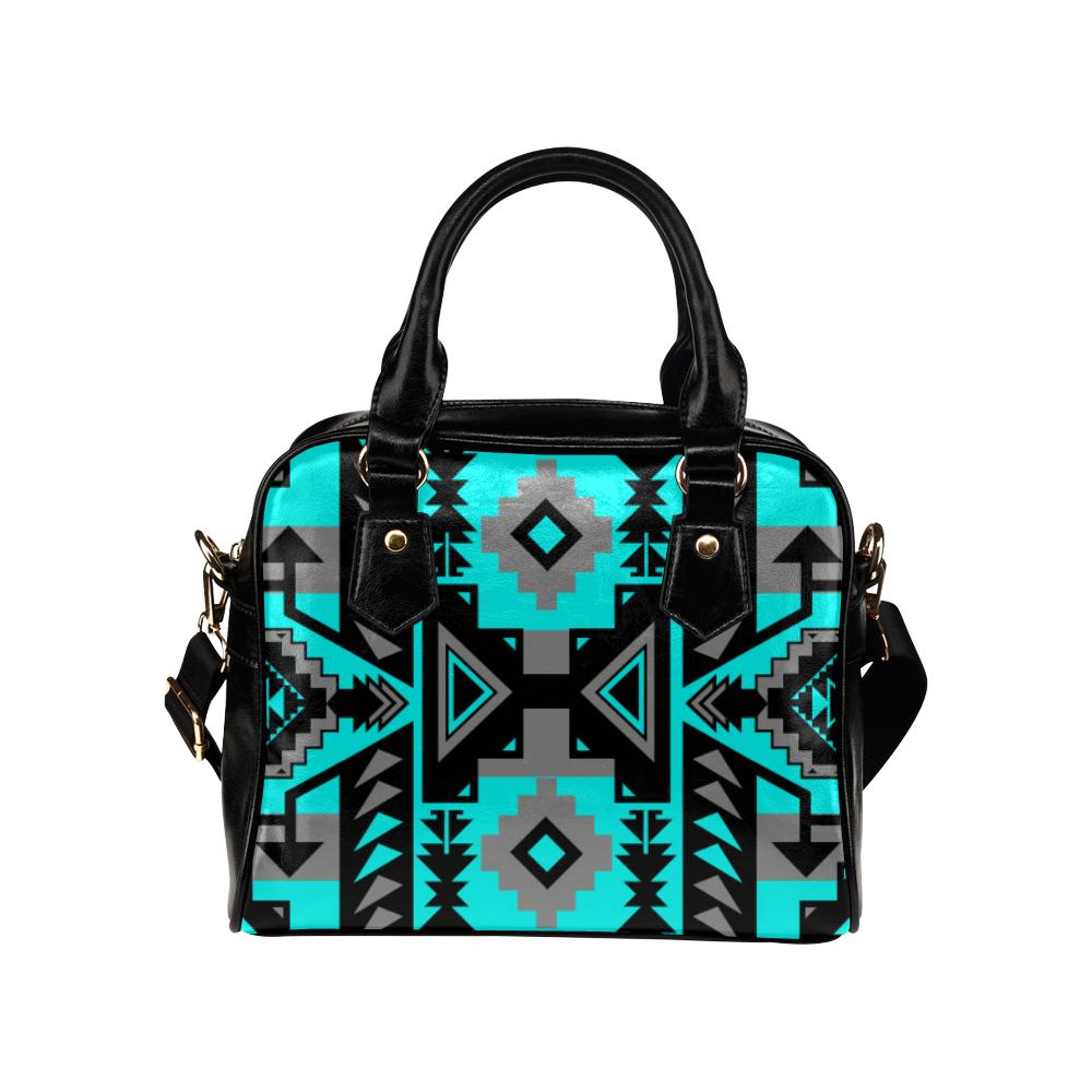 Chiefs Mountain Sky Shoulder Handbag