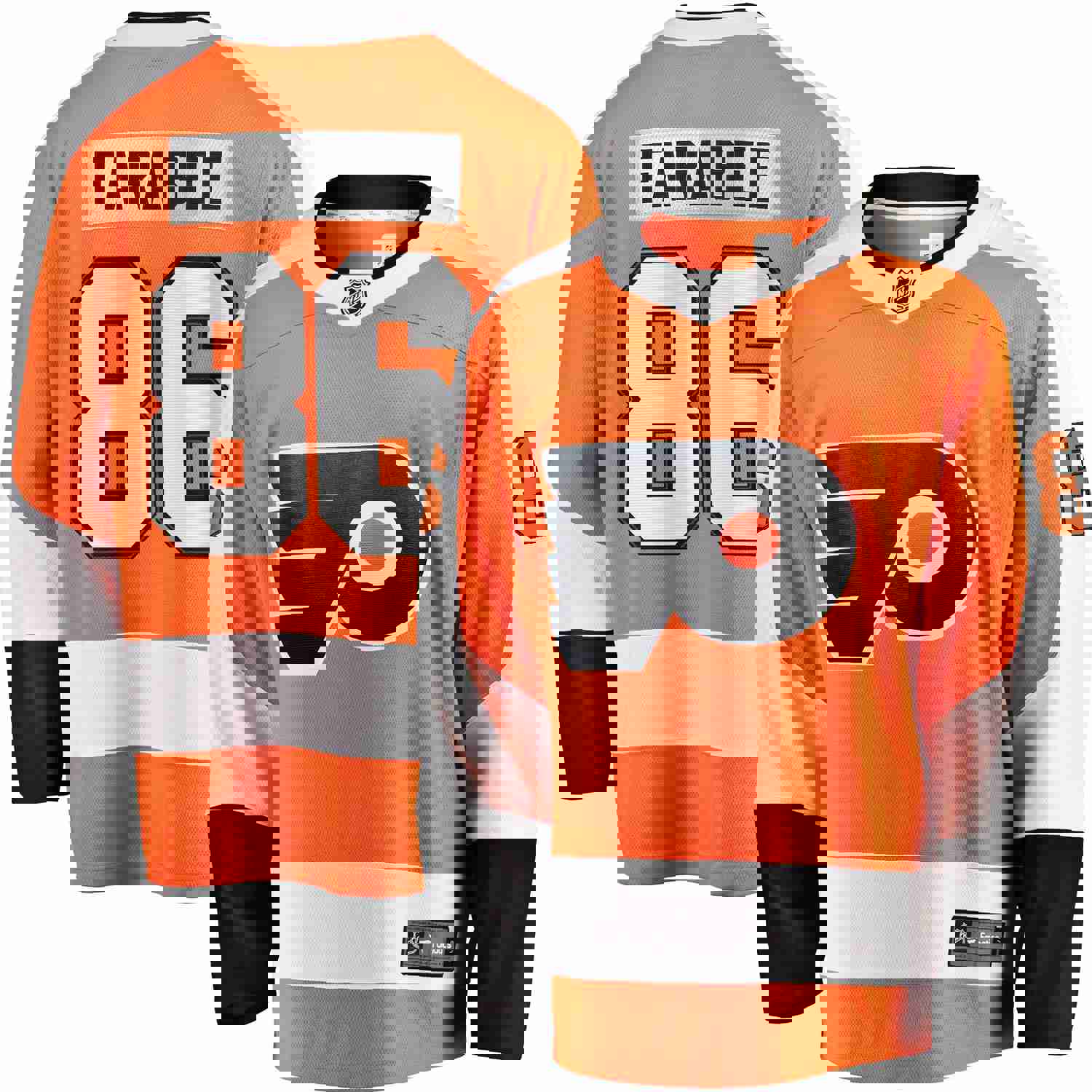 Joel Farabee Philadelphia Flyers Fanatics Branded Breakaway Jersey - Orange