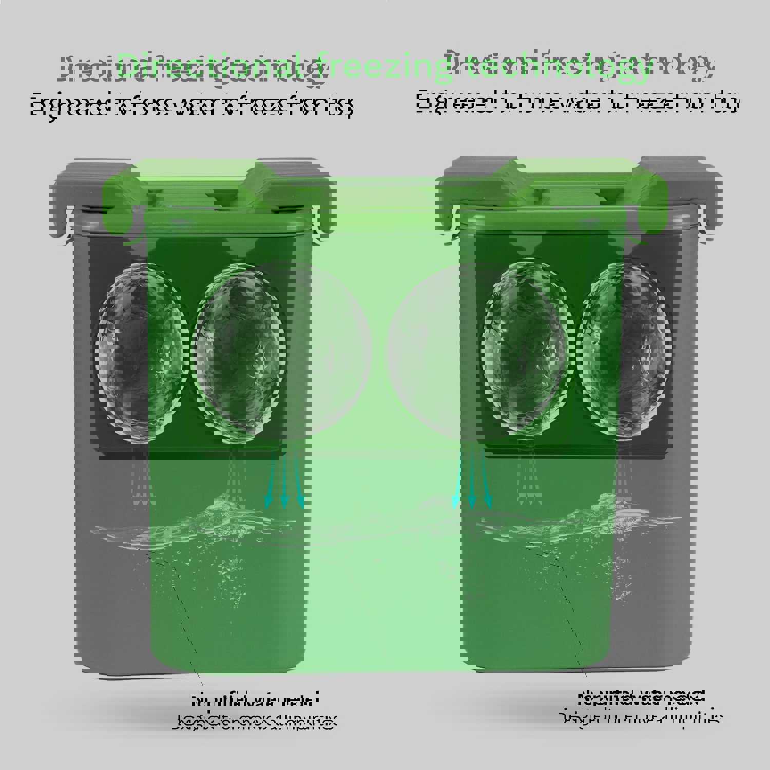 Antarctic Clear Ice Maker (Sphere & Cube)