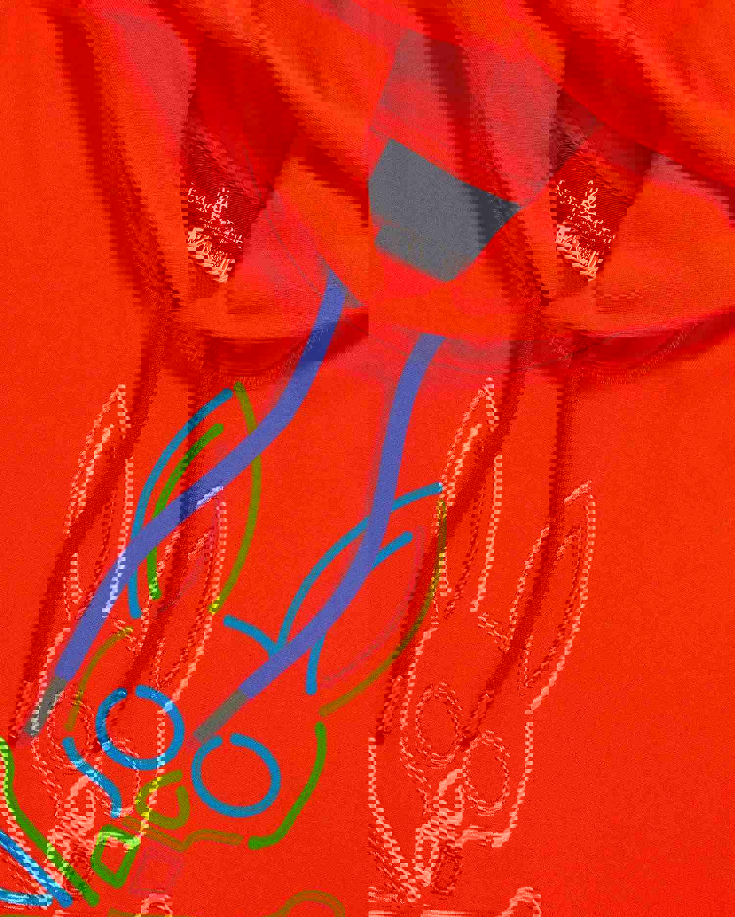 Psycho Bunny Hoodie - Barbon Neon Glow