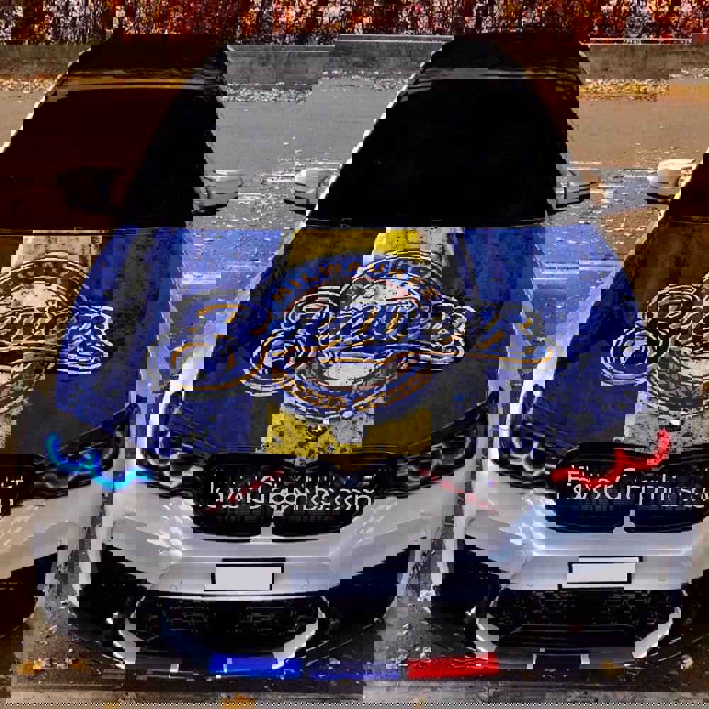 Milwaukee Brewers Itasha Car Vinyl Hood Wrap Decal Sticker