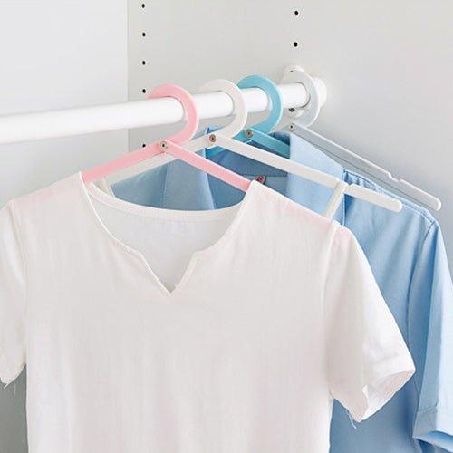 Candy Color Crutch Travel Folding Hanger - Compact & Durable