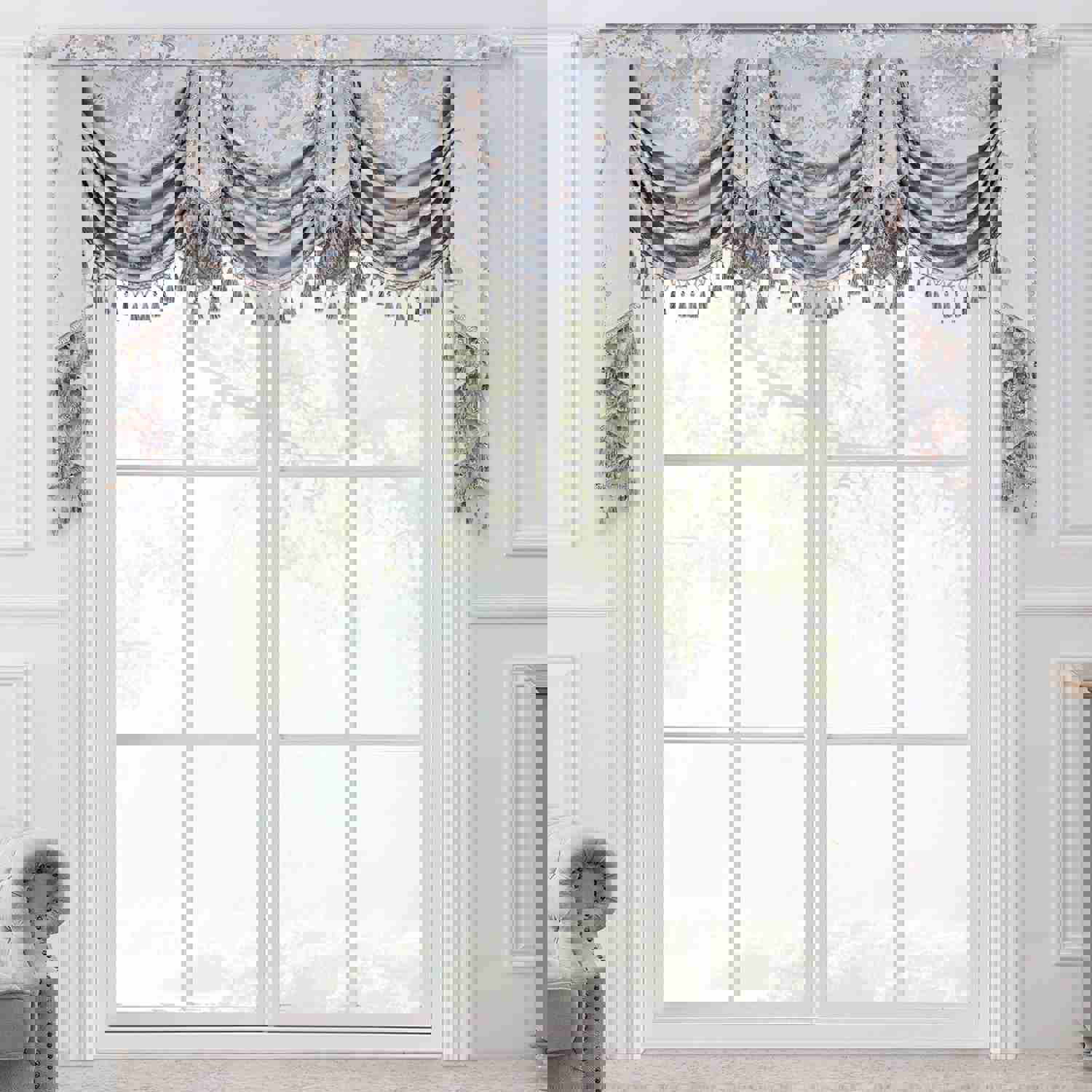 Provence Swag Valance - Elegant Window Decor