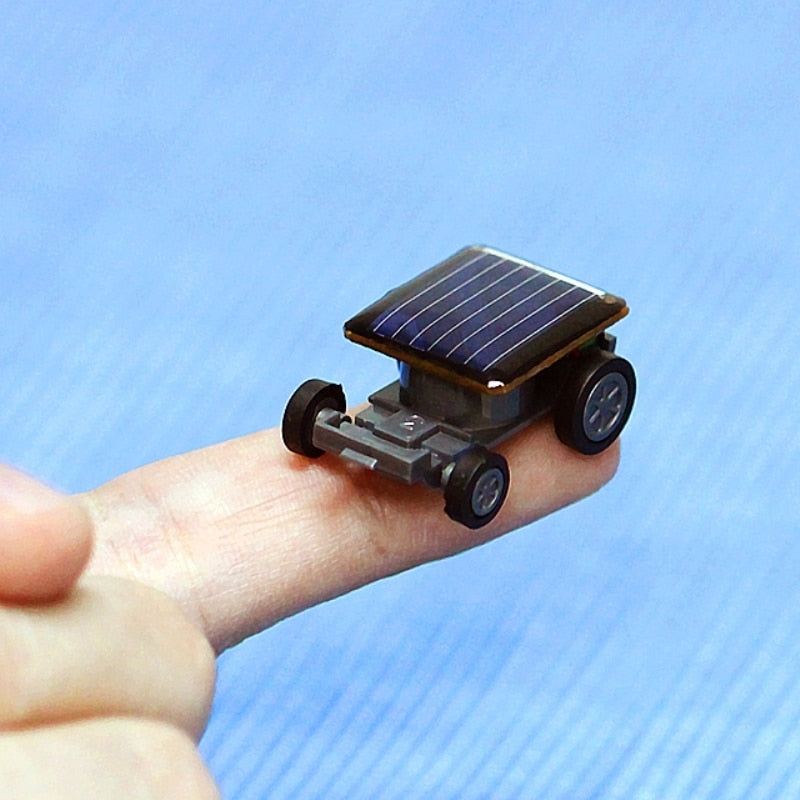 Creative Solar Power Mini Car Toy - Educational Science Experiment Gadget