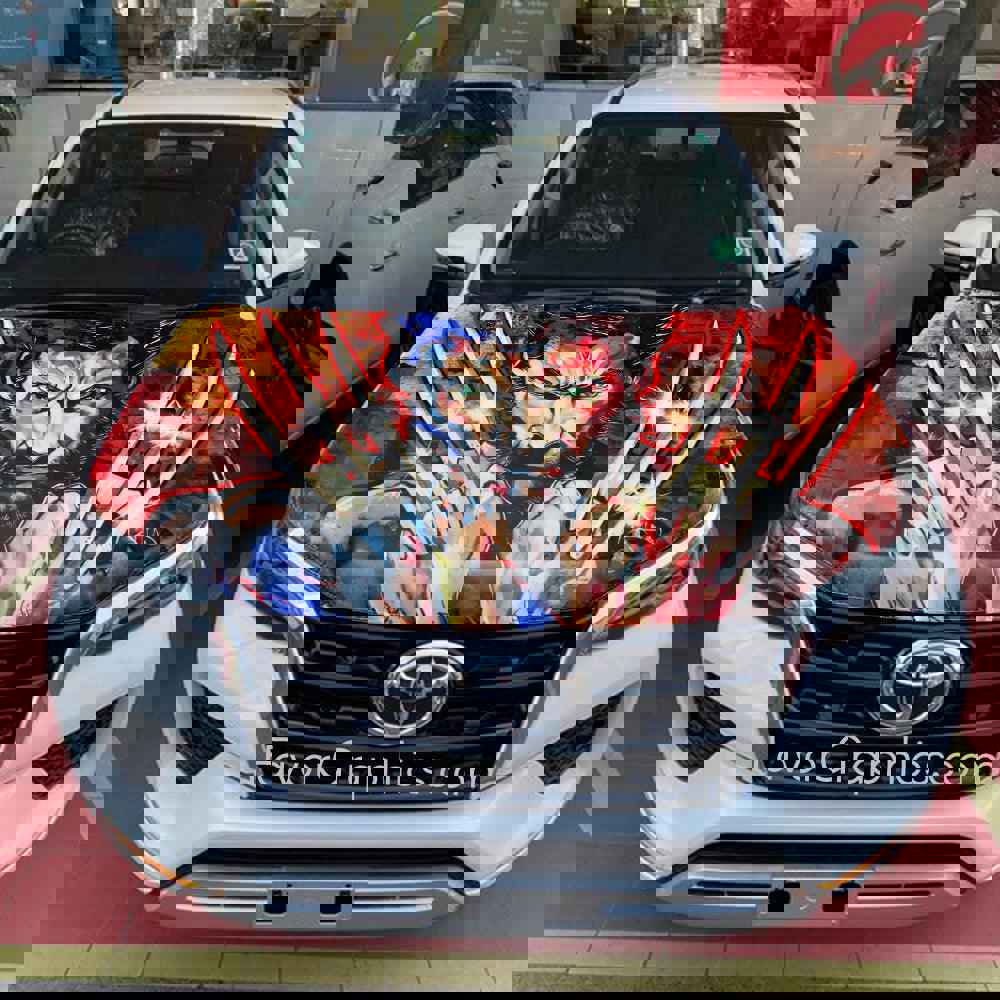 Wolverine Itasha Car Vinyl Hood Wrap Decal Sticker