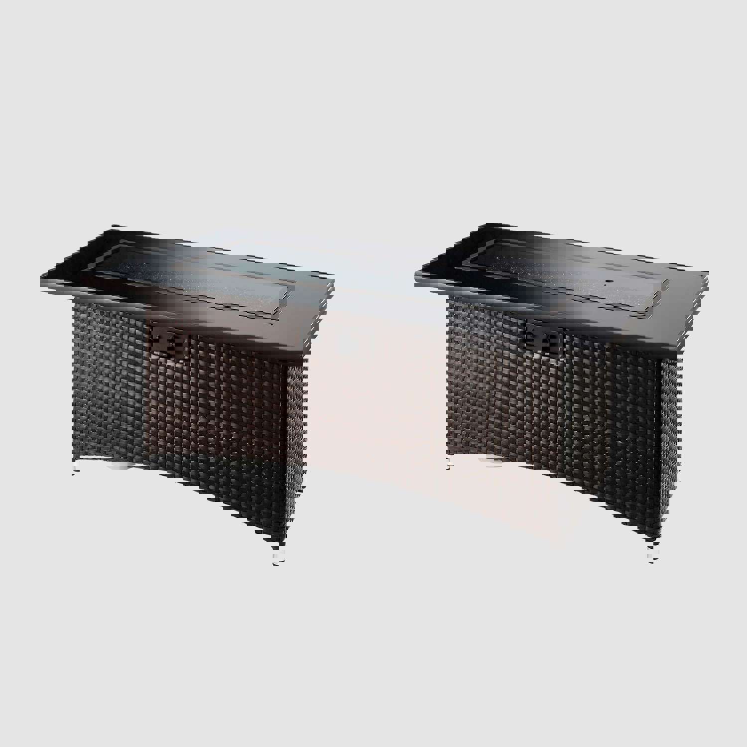 Montego Linear Gas Fire Pit Table