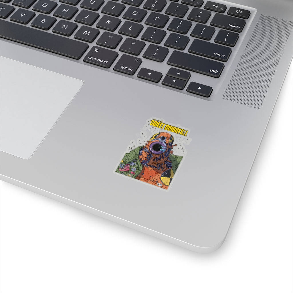 Sweetdownfall (Robot Design) - Kiss-Cut Stickers
