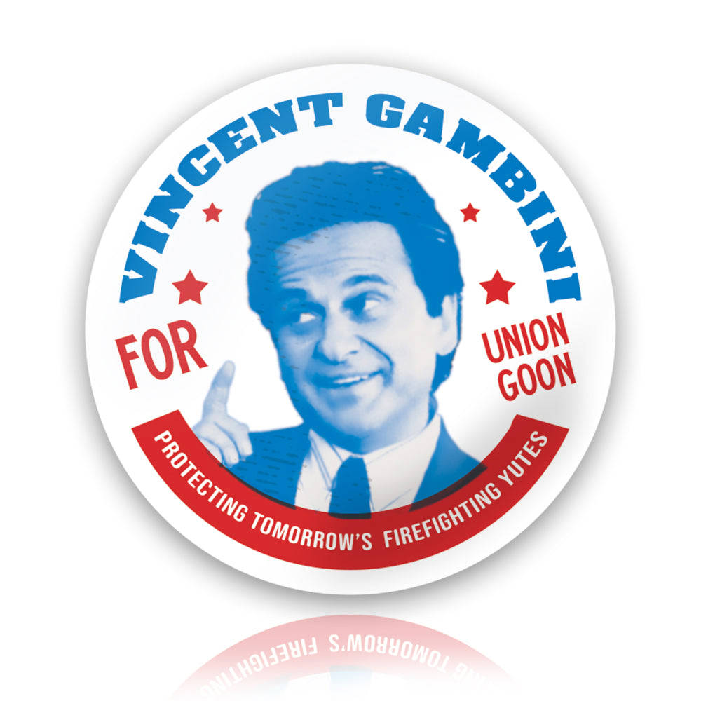 Vote for Union Goon Firefighter Funny Sticker - High Quality Digital Print