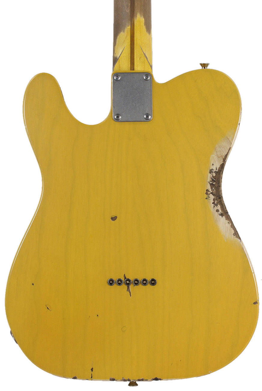 Nash T-52 Guitar, Butterscotch Blonde, Lollartron, Medium Aging