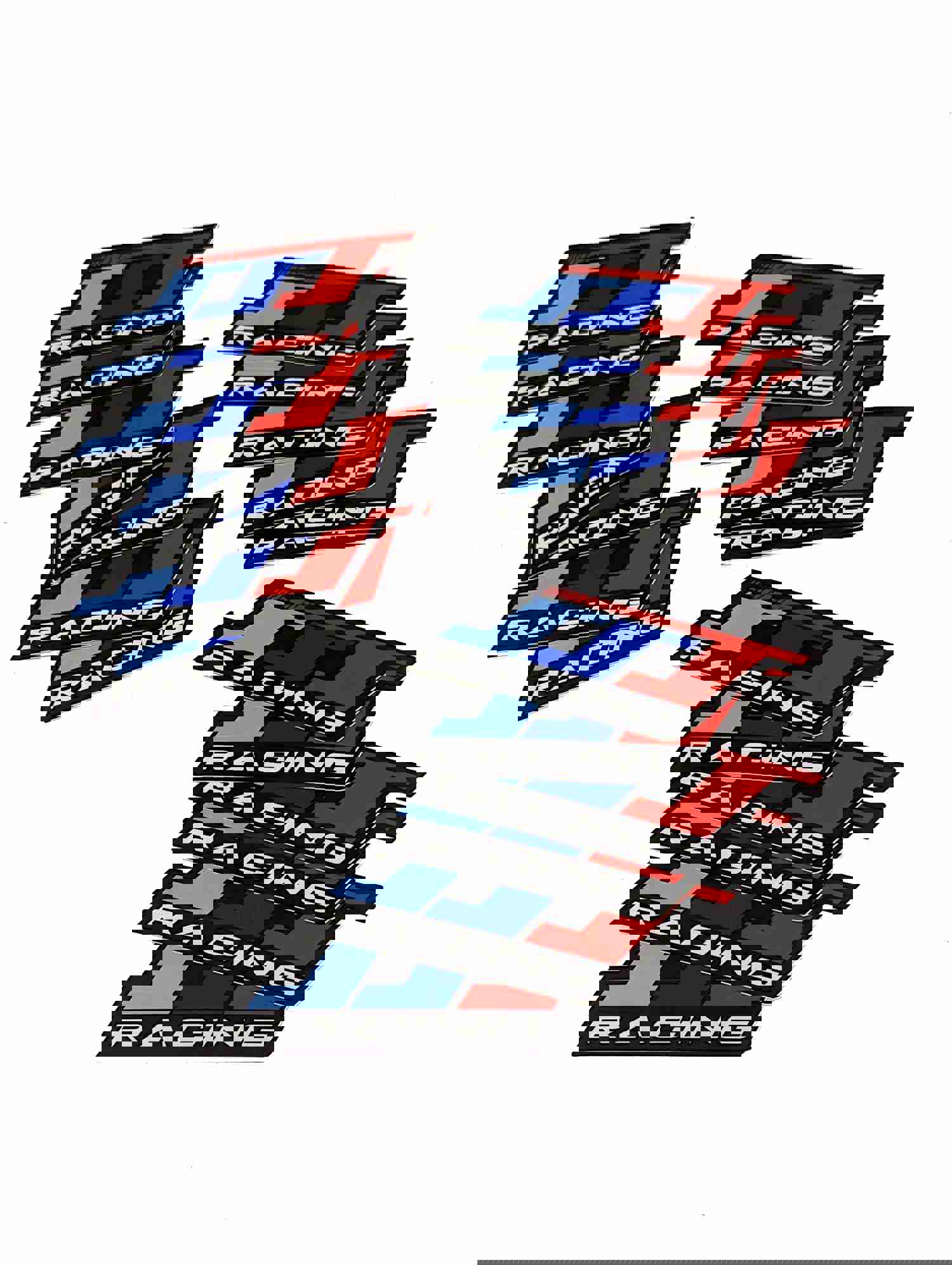 SSJ Racing DECAL - Premium Digital Die-Cut Sticker for Cars